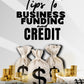 Tips to Business Funding and Credit by Jacole Snyder book cover