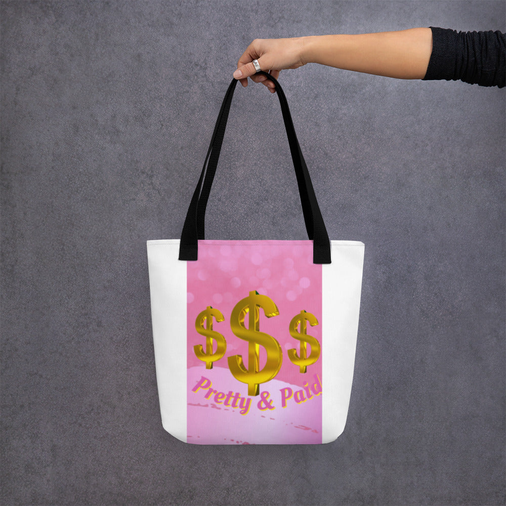 Pretty and Paid Tote Bag