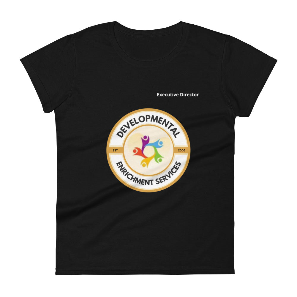 Printed Tshirt (Developmental Enrichment Services)  Women's short sleeve t-shirt Front 