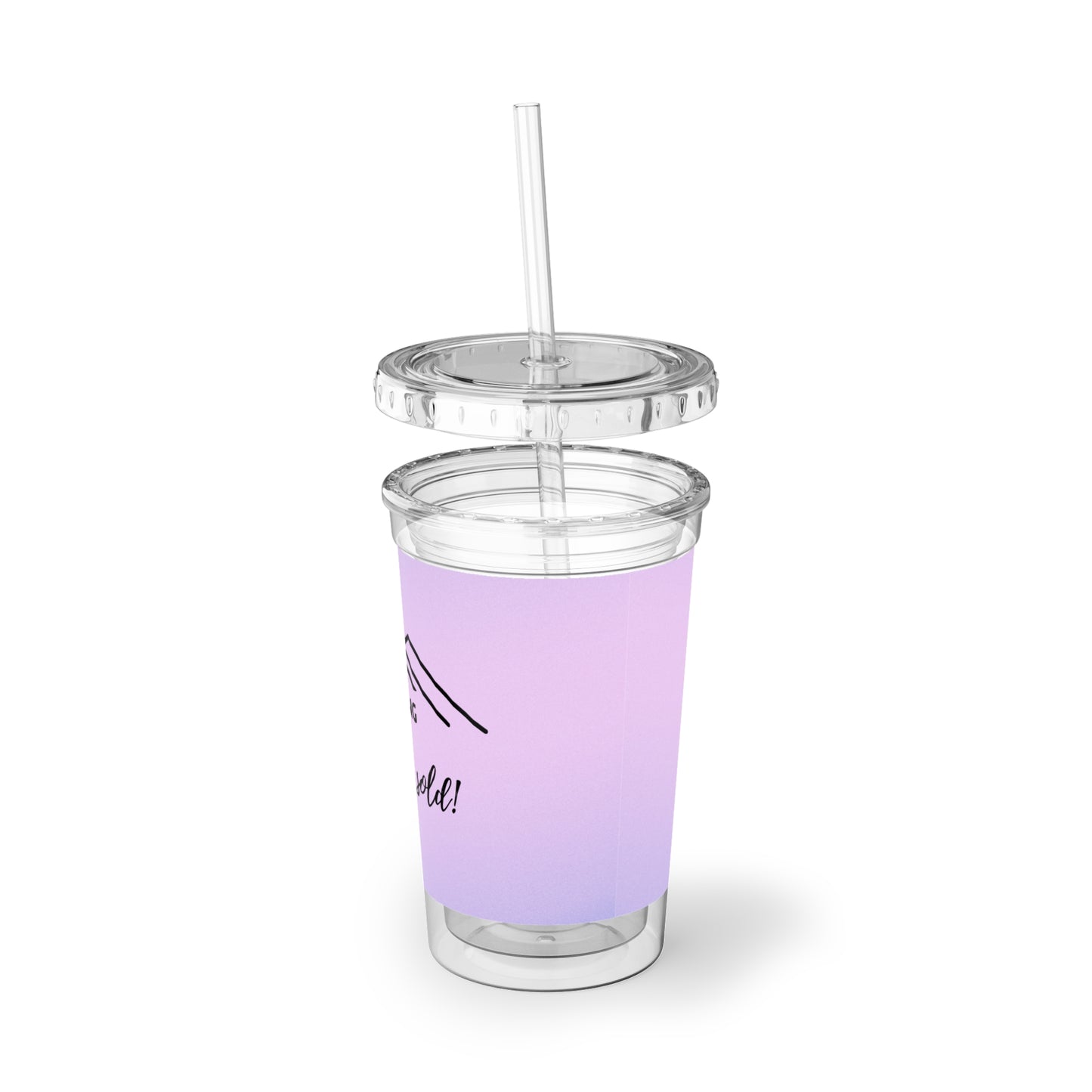 Customized Cup for Realtors (Acrylic with Print in Purple)