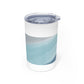 Customized Tumbler for Realtors (Vacuum Insulated in Blue and Gray Print, 11oz )