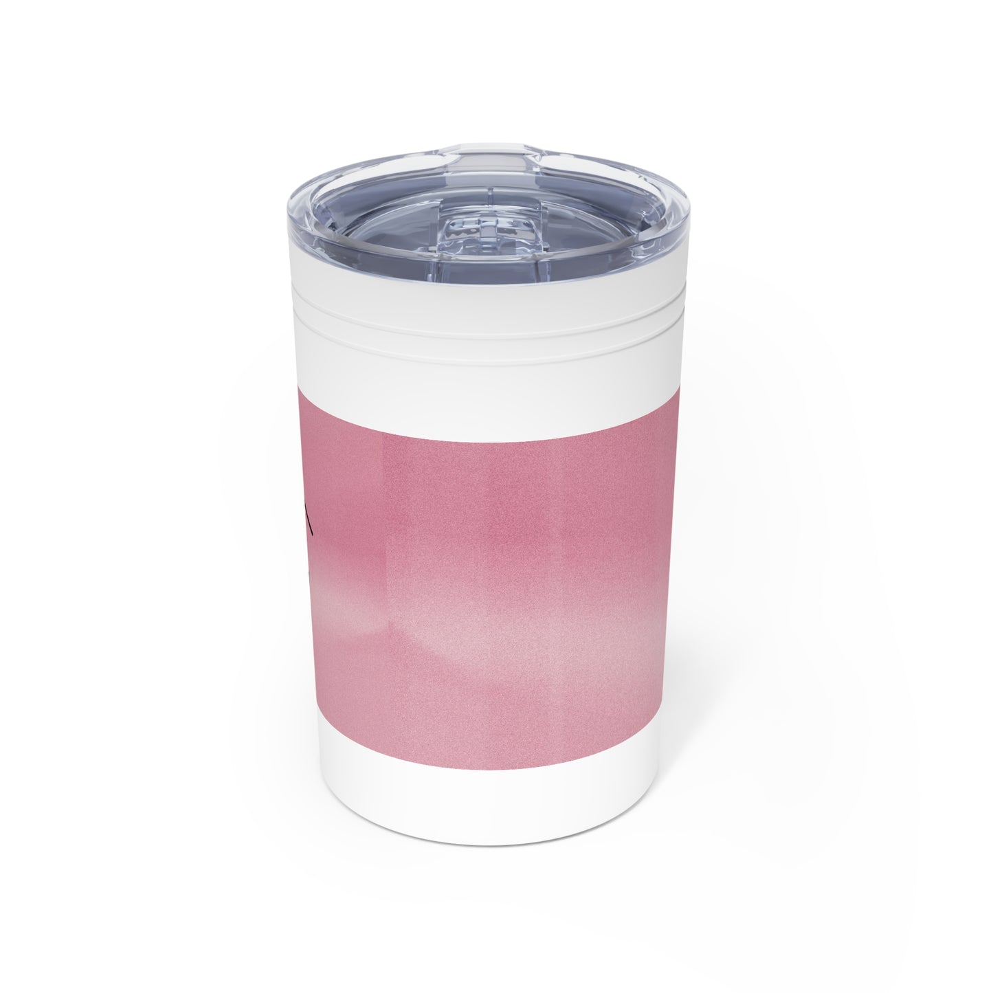 Customized Tumbler for Realtors (Vacuum Insulated in Pink Print, 11oz ) - Back