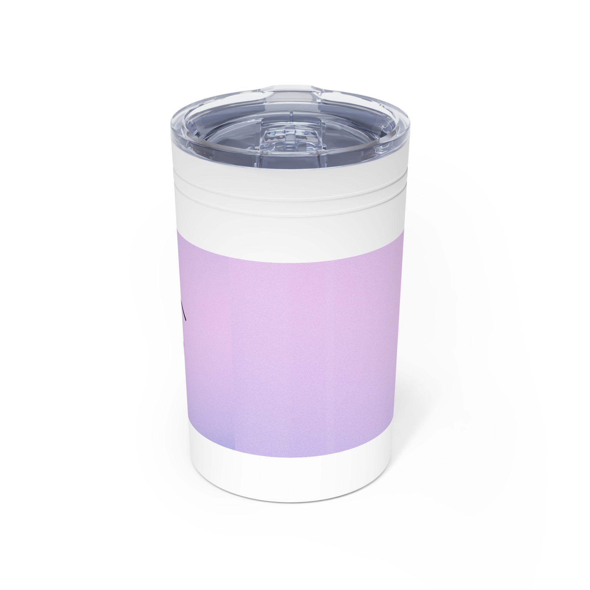 Customized Tumbler for Realtors (Vacuum Insulated in Purplse Print, 11oz ) - Back