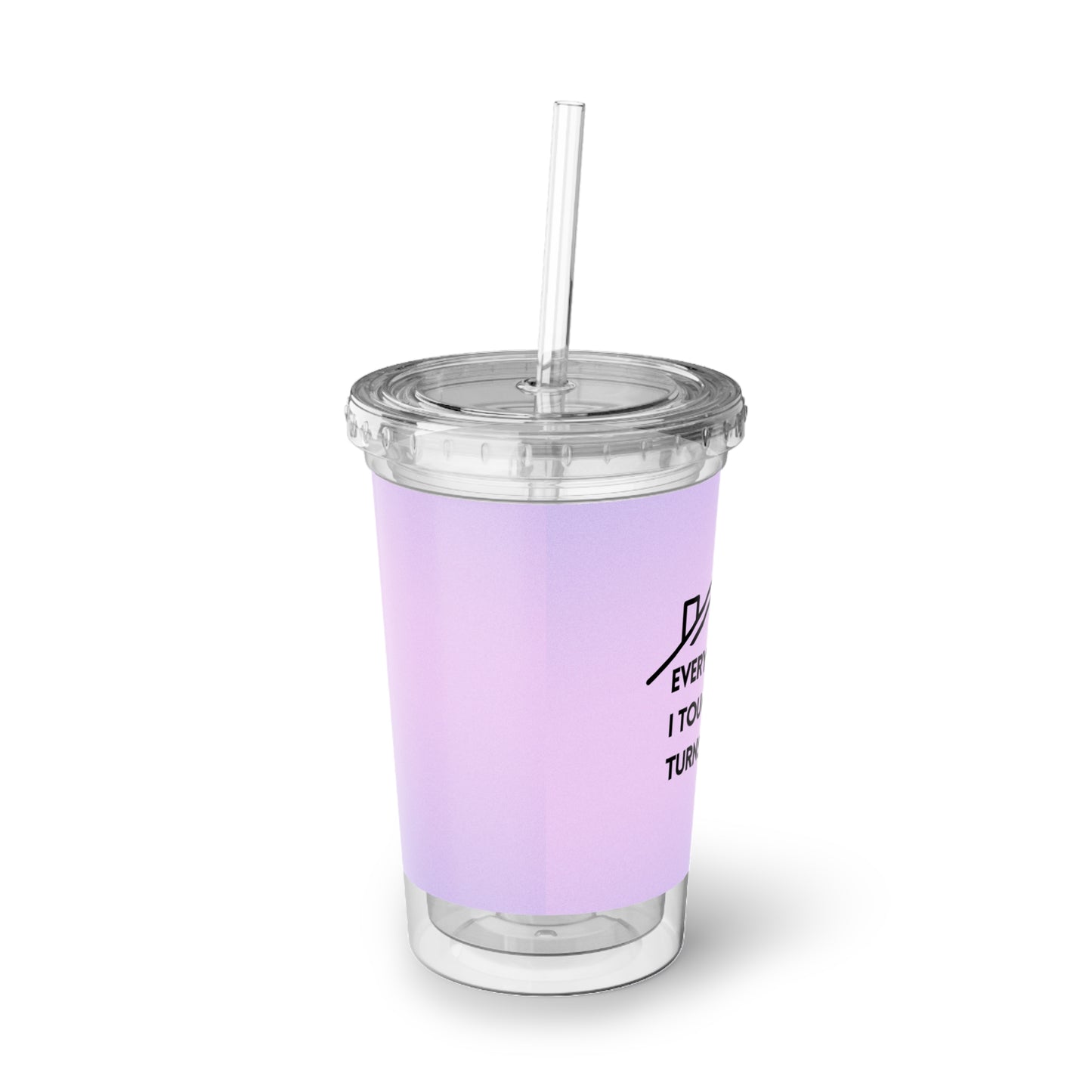 Customized Cup for Realtors (Acrylic with Print in Purple)